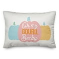 thumbnail image 2 of Creative Products Oh My Gourd, Becky 20 x 14 Spun Poly Pillow, 2 of 3