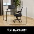 thumbnail image 4 of GORILLA GRIP Office Chair Mat for Hardwood Floors, 36x48, Smooth Glide, Slip Resistant, Clear Lip, 4 of 10