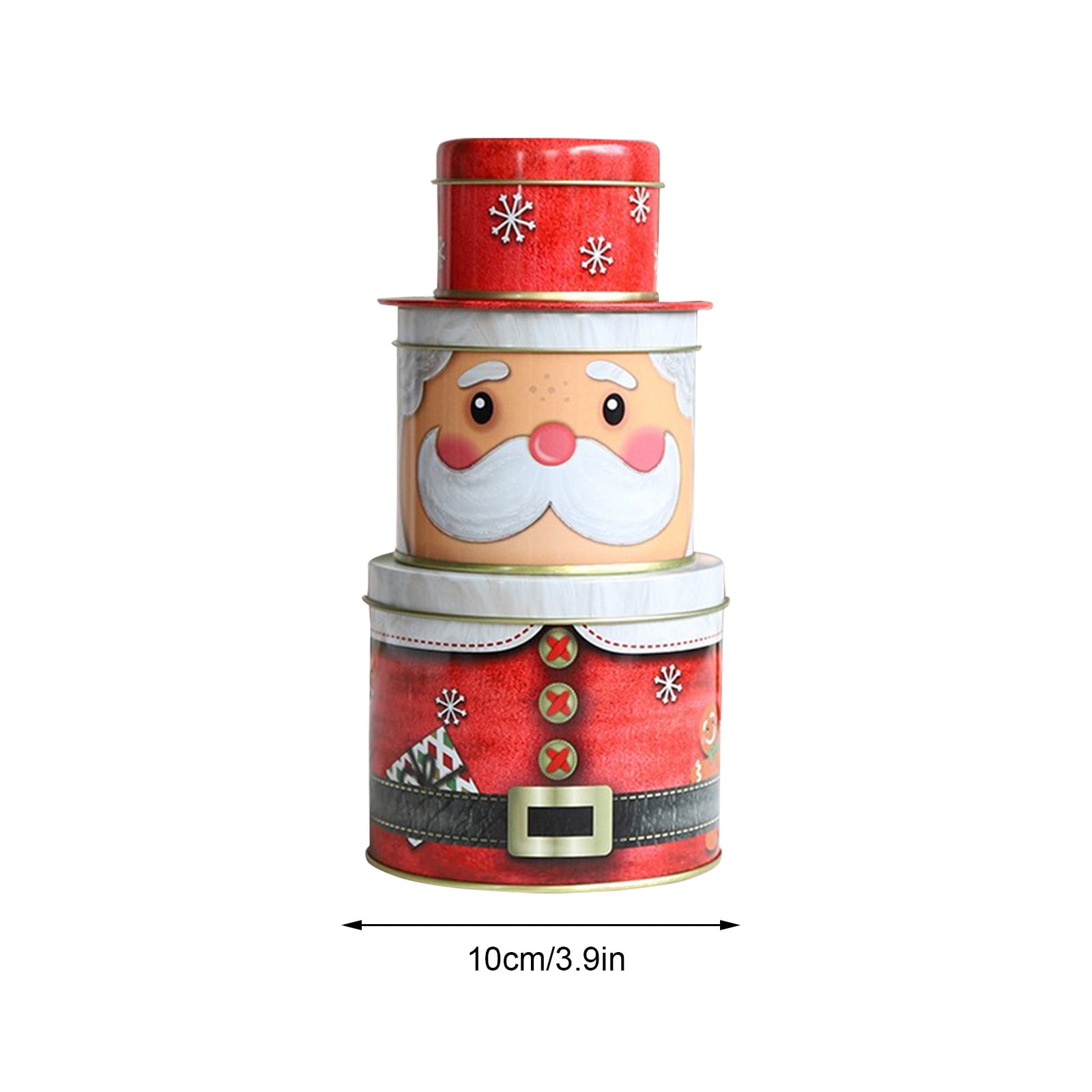 TOPBATHY 3 Ensembles À Couverts De Noël Assiettes De Noël en Toile De