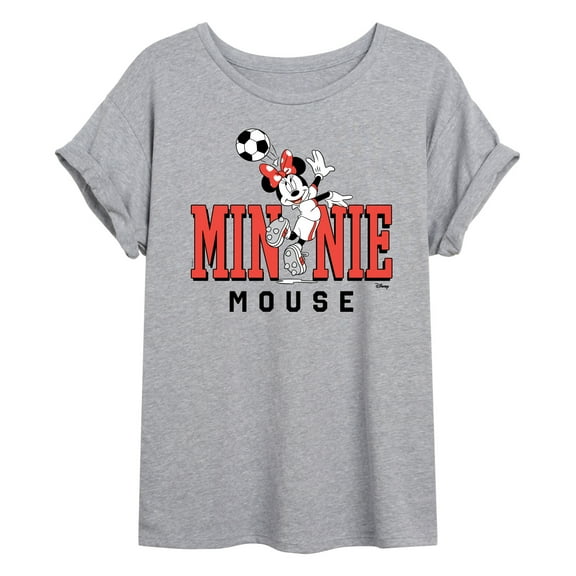 Disney - Minnie Name Soccer - Women's Oversized T-Shirt