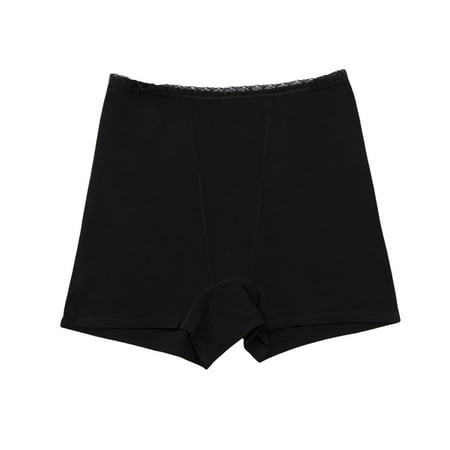 

Spdoo Seamless Boyshort Panties for Women Cotton Underwear Stretch Boxer Briefs Black XL