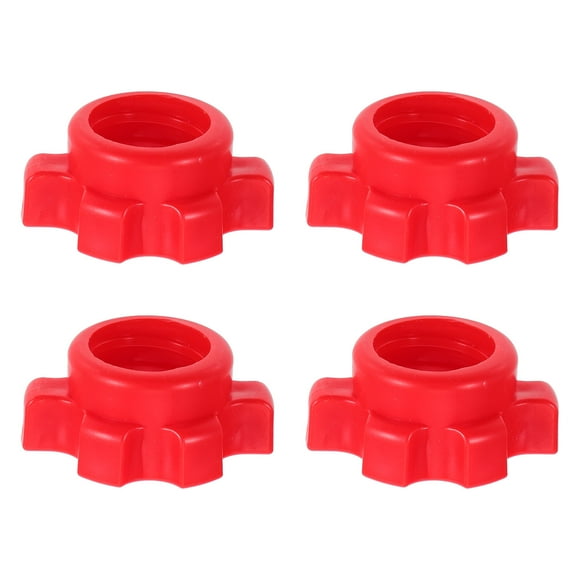 4 piezas de tuercas para barra de mancuernas, abrazaderas de tornillo, accesorios para equipos de fitness