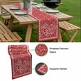 thumbnail image 5 of Valentine's Day Table Runner - 70 Inch Long, Kitchen Dining Table Runner Dresser Scarves, Red Love Retro Country Abstract Art Farmhouse Decor for Coffee Tables Wedding Party Banquet, 5 of 8