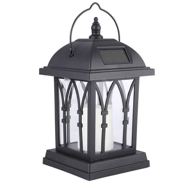 Ccdes Solar Candle Light,Solar Candle Lantern,Outdoor Hanging Solar Lantern LED Candle Flame Light For Garden Courtyard Patio Decoration