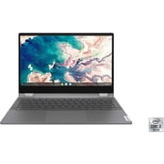 Lenovo Chromebook Flex 5 13IML05 82B8 - Flip design - Core i3 10110U / 2.1 GHz - Chrome OS - 4 GB RAM - 64 GB eMMC eMMC 5.1 - 13.3" touchscreen 1920 x 1080 (Full HD)