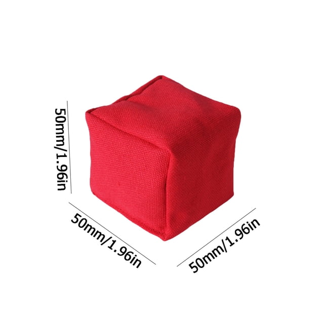 SBYOJLPB 1PC Sandbag Solid Color Footbag Suitable for Throwing and Kicking