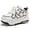 Black, variant on Yiomxhi Kids Roller Shoes, Boys Girls Sneakers with Wheels, Become Sport Sneaker for Christmas Birthday Children Gift, Adjustable Roller Skates Suitable for School Outdoor