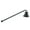 Black, variant on Opvise Candle Extinguisher Stainless Steel Trumpet Shape Extinguishing Tool American-style Elegant Rust-proof Wick Cover for Putting Out Candle Flame