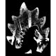 thumbnail image 3 of 1 hilo silueta de Godzilla punto de cruz completo 11CT algodón DIY impreso Kits Hugtrwg Para estrenar, 3 of 9