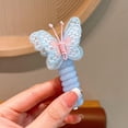 thumbnail image 1 of Plastic Telephone Wire Line Elastic Bands HairTies Scrunchy Band J0U1 V19C, 1 of 8