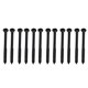 thumbnail image 2 of Paquete De 12 Tornillos De Montaje Baoblaze Para Pastillas JB Negro, 2 of 8