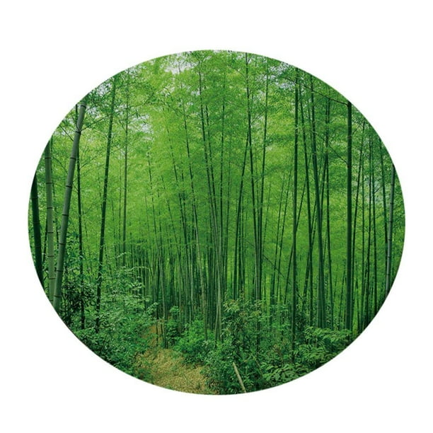 Table Cloth Round 55 Inch Elastic Edge Fitted Table Cover Rustic