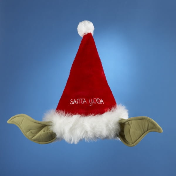 Yoda Santa Hats with Bendable Ears 