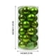 thumbnail image 3 of Xihbxyly Adornos Navideños, Bolas Irrompibles Galvanizadas, Juego de 24 Piezas de 6 Cm, Perfectos para Árboles, Coronas, Guirnaldas, Decoraciones Festivas, Uso Doméstico y Comercial., 3 of 3