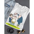 thumbnail image 3 of Too Big To Fit T-Shirt Women -Wilfred Hildonen Designs, Female Medium, 3 of 4