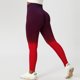 thumbnail image 4 of Leggings elásticos sin costuras para mujer, pantalones ajustados deportivos de cintura alta para Fitness, correr, gimnasio, rojo vino profundo S, 4 of 6