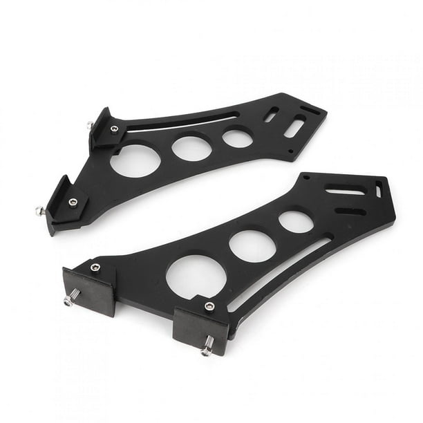 Soportes de montaje de alerón, soportes de montaje de alerón CNC universales para automóvil de 10", patas de alerón trasero, rendimiento finamente ajustado
