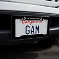 thumbnail image 2 of U.S. Marine Corps USMC White Logo on Black Officially Licensed License Plate Tag Frame, 2 of 4