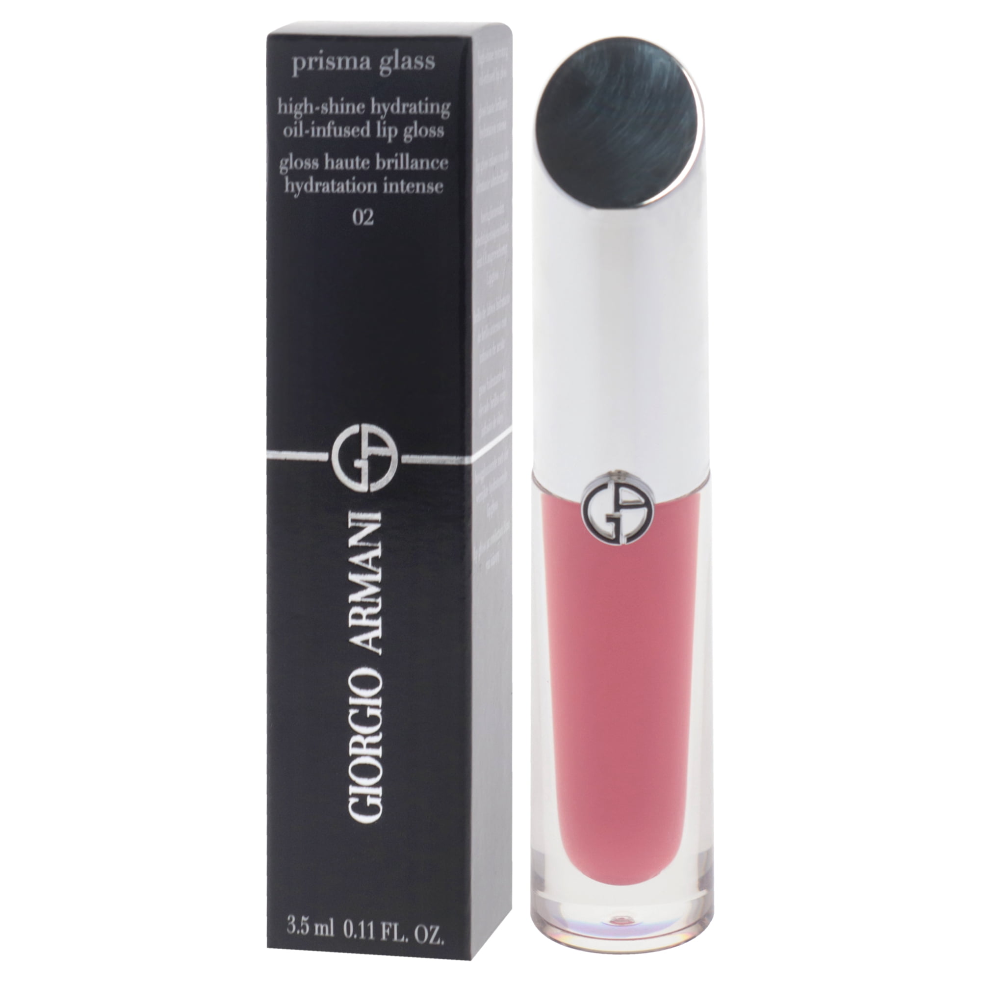 Giorgio Armani Prisma Glass Lip Gloss - 02 Candy Halo , 0.11 oz Lip Gloss