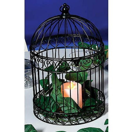Bird Cage Centerpiece, Black