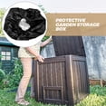 thumbnail image 3 of HEALEEP Patio Covers Decks Box Cover Black Oxford Cloth Garden Use 1Pcs, 3 of 8