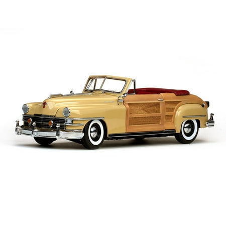 1948 Chrysler Town And Country Cream 1/18 Diecast Model Car by