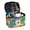 Daisies, variant on HELLHERO Travel Cosmetic Bags (8.86"x6.5"x5.9") Teal Floral Pattern, with Large Capacity Multi-Function Makeup Organizer Female