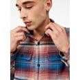 thumbnail image 4 of Free Assembly Men's Two-Pocket Flannel Shirt, 4 of 5