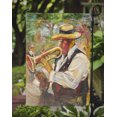 thumbnail image 3 of Carolines Treasures JMK1185GF Jazz Trumpet Flag Garden Size, 3 of 3