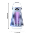 thumbnail image 3 of Rechargeable Portable Camping With Retractable Hook 360° Coverage Silent Operation For Home Camping Picnic, 3 of 7