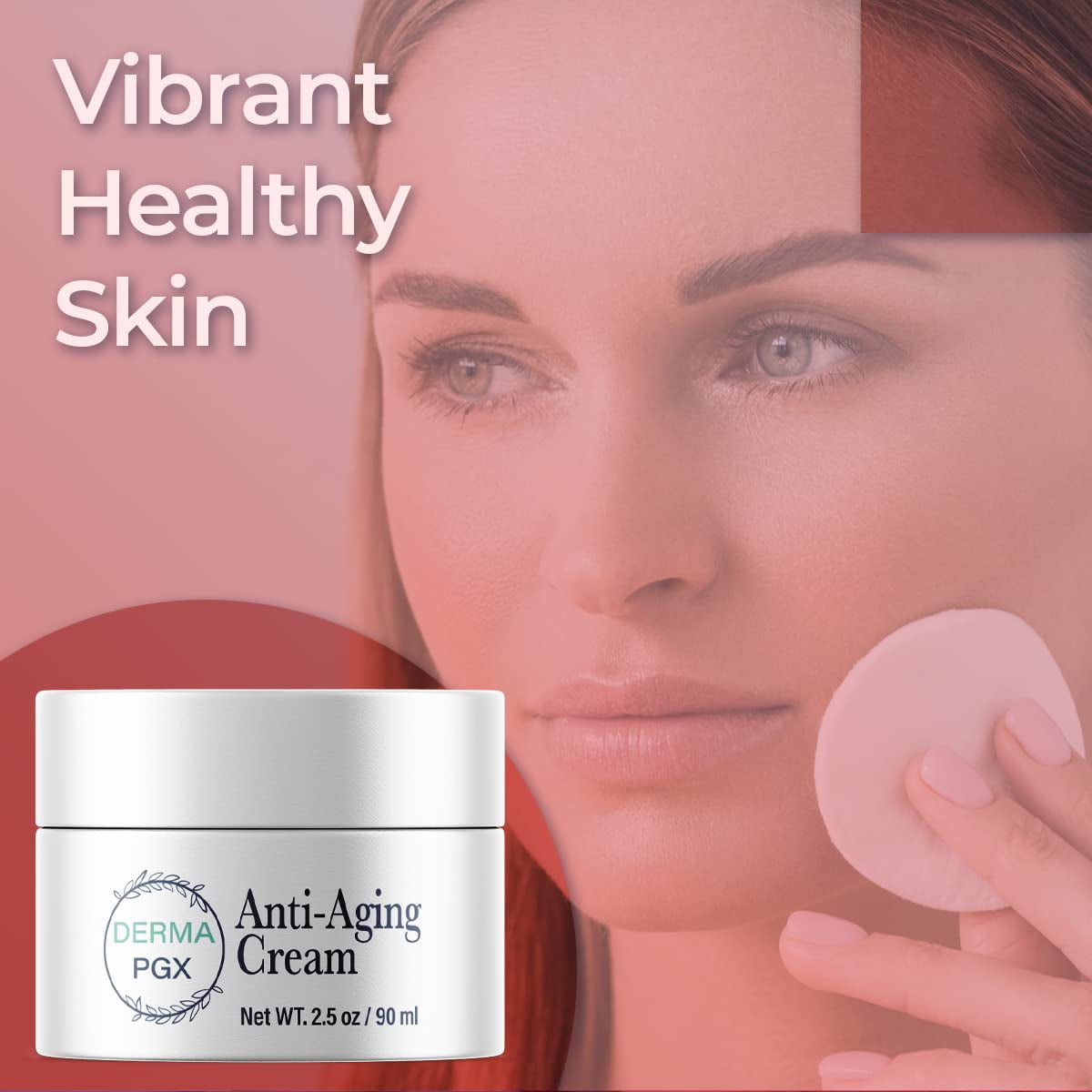 (2 Pack) Derma PGX - Anti-Aging Cream and Moisturizer - Ingredients for All Skin Types