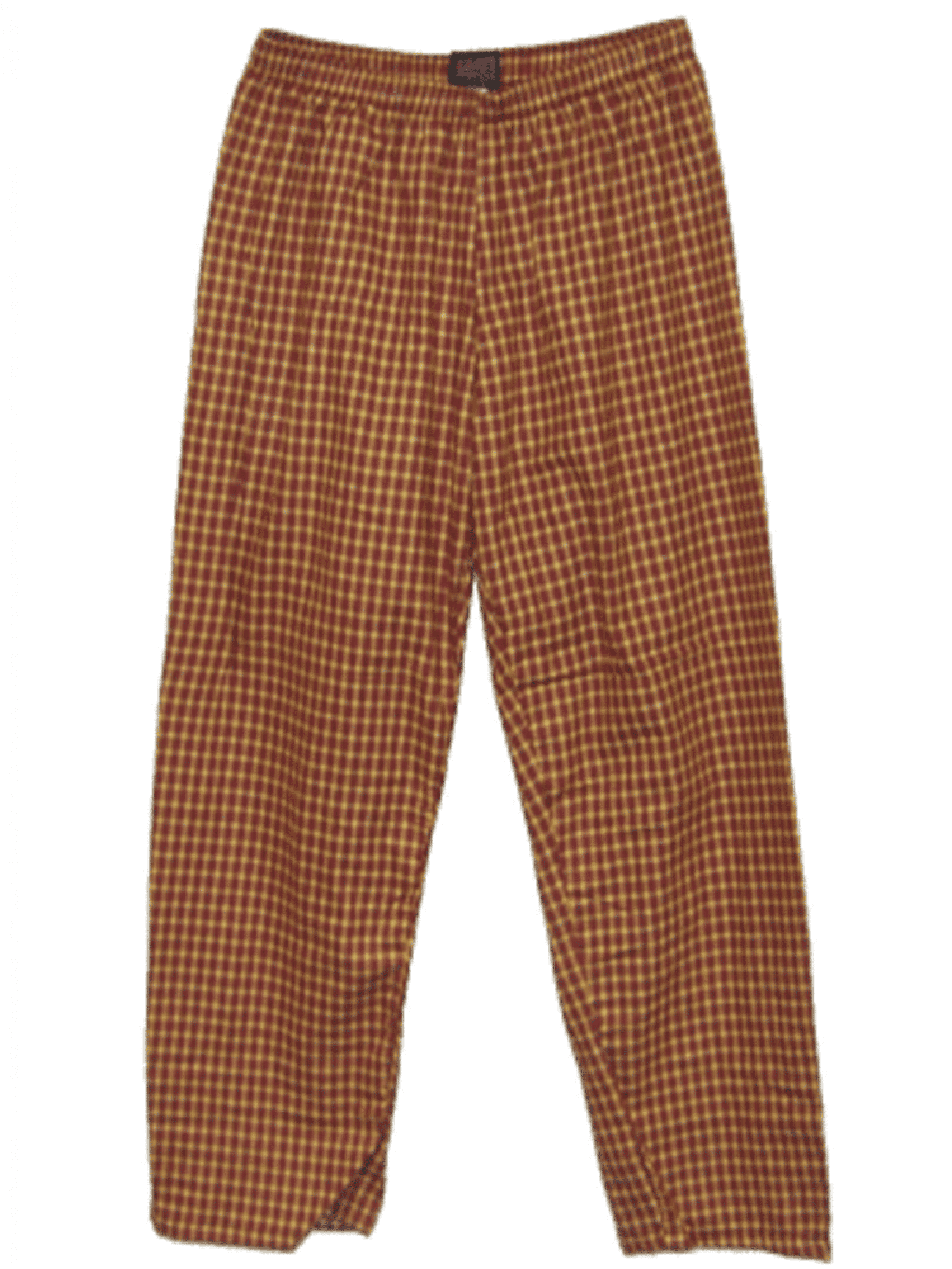 Red And Yellow Plaid Adult Pants Saul Silver Pineapple Express Costume  Pajamas - Walmart.com
