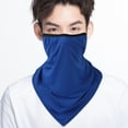 thumbnail image 4 of Unisex Triangle Neck Gear Sun Protection Camouflage Print Ear Hanging Rope Triangle Cycling Scarf for Riding, 4 of 7