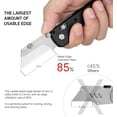thumbnail image 3 of Navaja multiusos plegable OKNIFE Otacle U1 Green Micarta, 3 of 8