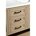 thumbnail image 3 of Ari Kitchen & Bath Venice 60" Solid Wood Bathroom Vanity in Oak Gray, 3 of 13
