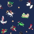 thumbnail image 4 of Vera Bradley Women's Christmas Holiday 100% Cotton Flannel 2 Piece Pajama Set, Snow Globe Motifs, 4 of 6