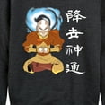 thumbnail image 3 of Avatar - The Last Airbender- Aang Avatar State - Women's Lightweight French Terry Long Sleeve Shirt, 3 of 5
