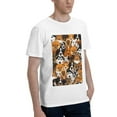 thumbnail image 2 of Bingfone Dogs Different Breeds Men'S Loose Fit Short-Sleeve Pocket T-Shirt, 2 of 7