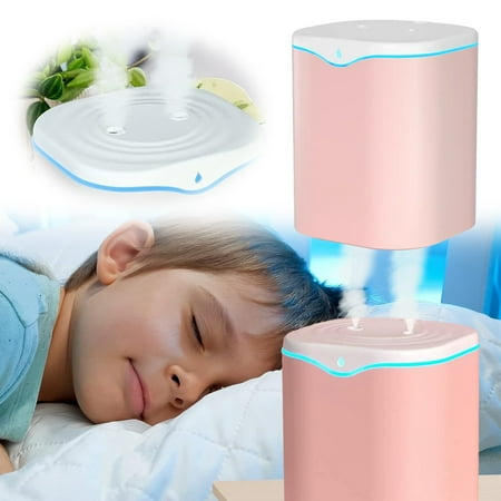 

Double Spray Table Humidifier Pink Shiogb Clearance Humidifier Oil Diffuser Spray Usb Humidifier Mute Large Capacity Portable Glow in The Dark Bedroom Home Humidifier (1*Humidifier)