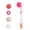 Pink, variant on NFTIGB Electric Silicone Bath Brush Back Scrubber With 4 Brush Heads USB Rechargeable Rotating Shower Massager 2 Speeds Long Handle Body Cleansing Exfoliator 14.2in / 36cm (Blue)