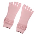 thumbnail image 7 of 3 Pairs Invisible Five Fingers Socks Sexy Fashion Hollow Breathable Soft No Show Socks for Women Pink, 7 of 7
