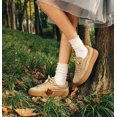 thumbnail image 2 of Women Socks, Women Ankle Socks, Lovely double needle solid color Lace edge relent lady socks 3pairs, 2 of 5