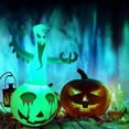 thumbnail image 4 of Halloween Inflatable Ghost Pumpkin With LED Lights Outdoor Halloween Decor, 4 of 5