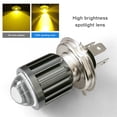 thumbnail image 4 of Faros delanteros de motocicleta Riwesomey H4/H6 LED superbrillante, 4 of 6