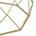 thumbnail image 4 of Benjara Fina Metal Plant Stand Table Set of 2, Modern Gold Metal, Geometric Base, 4 of 6