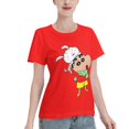 thumbnail image 2 of T-Shirt Basique à Manches Courtes pour Femmes Crayon Shin Chan, 2 of 6