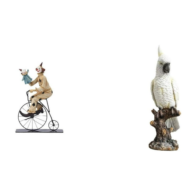Figura de , estatua de , escultura, adorno de mesa, figura de loro, material de resina con detalles creativos y realistas, ideal para la o