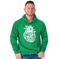 thumbnail image 5 of Powered By Plants Healthy Vegetarian Hoodie Sweatshirt Women Men Brisco Brands S, 5 of 5