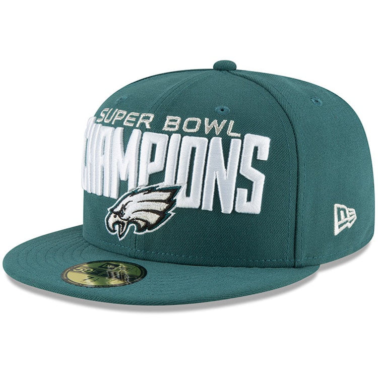 Eagles 2017 Super Bowl 52 Champions New Era Cuffed Knit Black & Grey Hat 