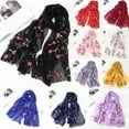 thumbnail image 3 of JAHH Women's Scarf Embroidery Pashmina Cotton Shawls Floral Bandana Scarves Scarfs Stylish Scarves for Women Lightweight Fashion Shawl Dress ﻿, 3 of 8